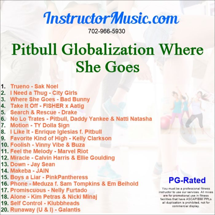 Pitbull Globalization: Where She Goes